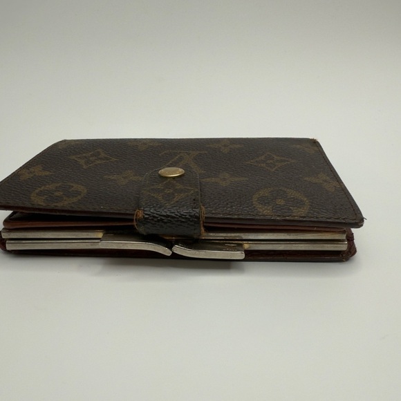 Louis Vuitton Brown Monogram French Purse Wallet Silver | Women’s | Used | - Picture 4 of 16